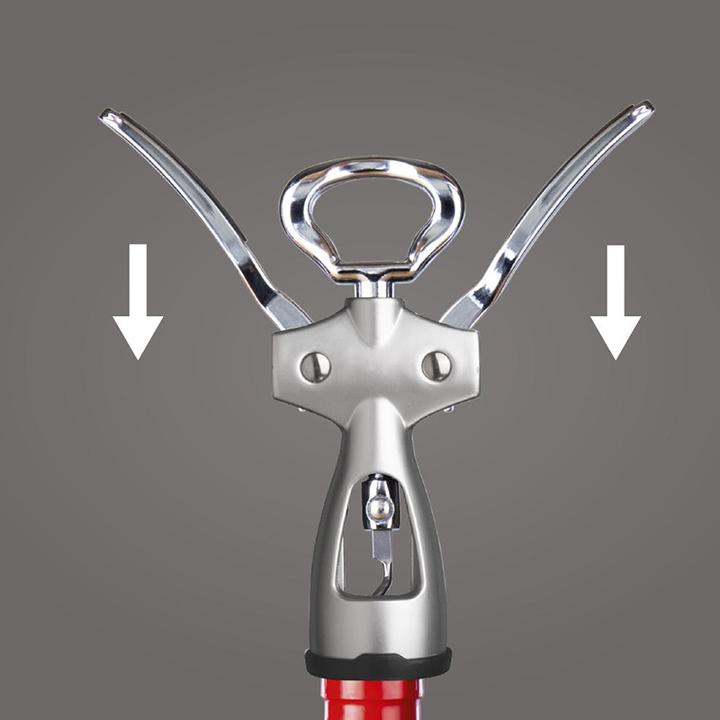 Produktbild Vacu Vin Winged Hebelkorkenzieher silber (Flügelkorkenzieher)
