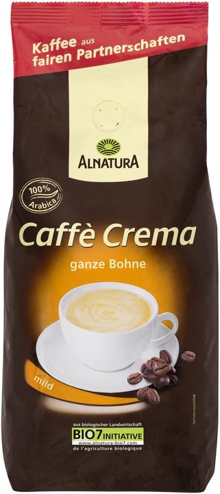 Immagine prodotto Alnatura Caffe Crema biologico in grani interi 1kg (1000 g)