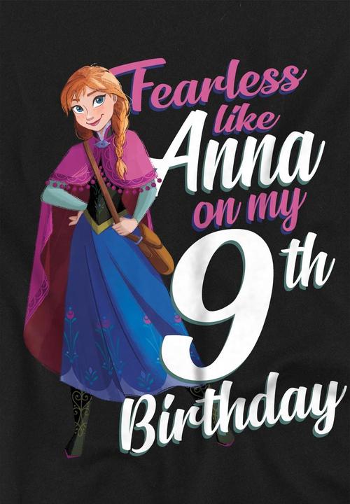 Image du produit Disney Frozen - T-shirt FEARLESS LIKE ANNA - Enfant (152, 158)