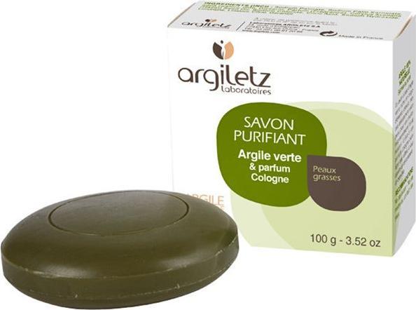 Actual product image Argiletz Soap healing clay green organic (Hard soap)