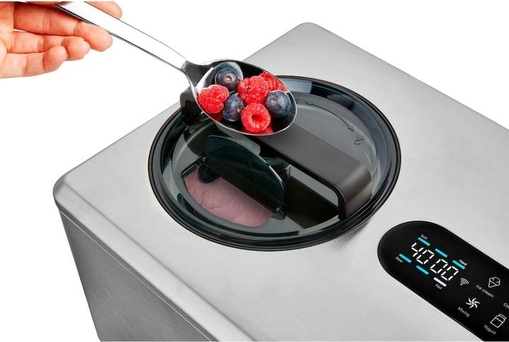 Produktbild Medion SMARTE SPEISEEISMASCHINE MD 12170 Smartphonesteuerung, Kapazität für 2 Liter Eis, HD LED-Display, he