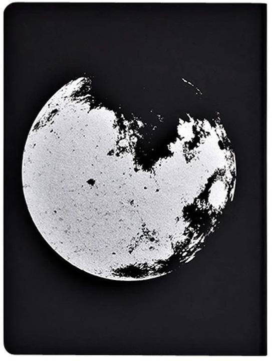 Image du produit Nuuna GRAPHIQUE - Carnet de notes Moon (A5, Pointillés, Couverture souple)
