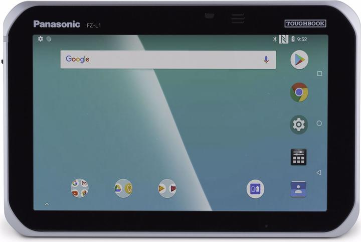 Actual product image Panasonic Tablet Toughbook FZ-L1 barcode scanner (4G, 7", 16 GB, Silver, Black)