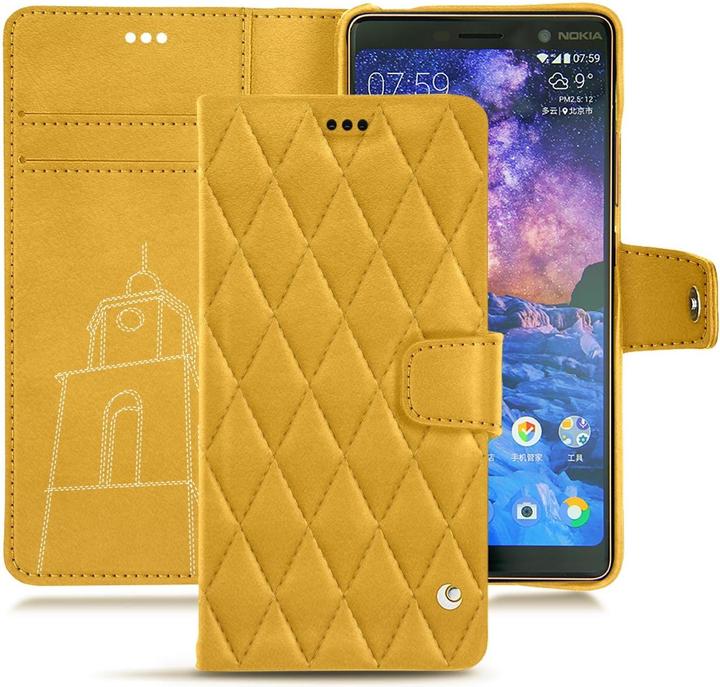 Actual product image Noreve Leather case wallet (Nokia 7 Plus)