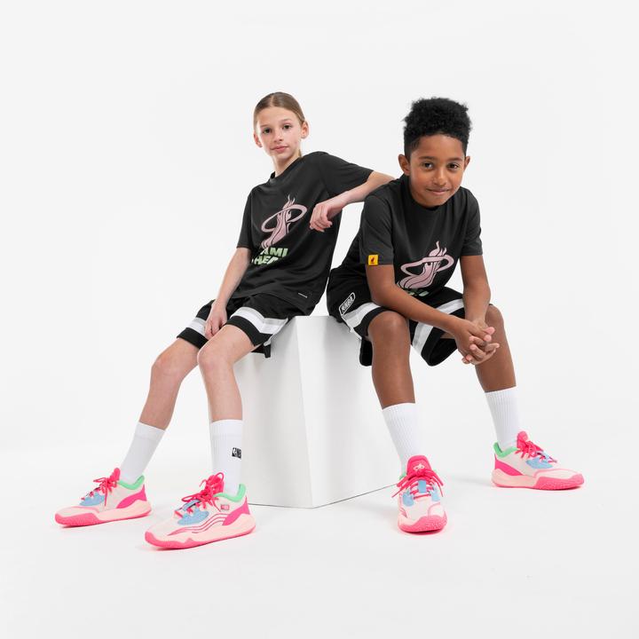 Immagine prodotto Tarmak Scarpe da basket per bambini basse NBA Miami Heat - Fast 900 Low-1 rosa (34)