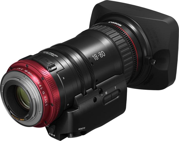 Immagine prodotto Canon CN-E18-80mm T4.4 L IS KAS S (Canon EF)