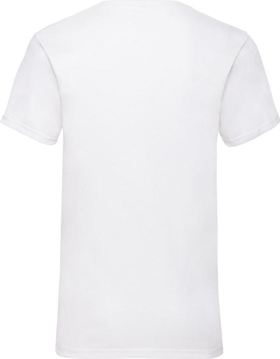 Actual product image Fruit of the Loom Mens Valueweight Plain V Neck T-Shirt (L)
