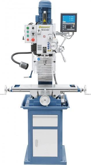 Produktbild Bernardo Cantina Bernardo - Bohr- und Fräsmaschine FM 45 HSV inkl. 3-Achs-Digitalanzeige montiert