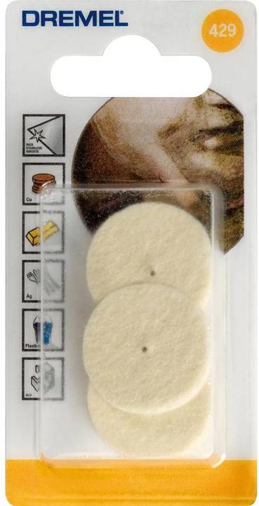 Image du produit Dremel Feutre de polissage 429 (429)