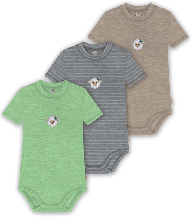 Beige, Grey, Green