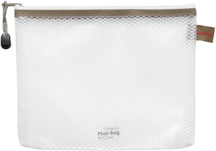 Image du produit Foldersys Sachet zippé B6 transparent/taupe 0,15 mm (Rembourrage supplémentaire)