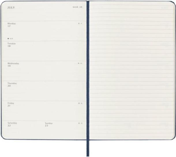 Immagine prodotto Moleskine Agende scolastiche Hard Cover Weekly Notebook (13 x 21 cm, Inglese)