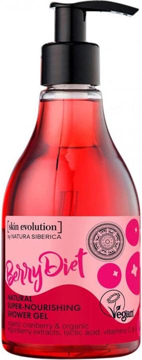 Immagine prodotto Natura Siberica Skin Evolution Gel da bagno dietetico ai frutti di bosco super nutriente 260ml (260 ml)