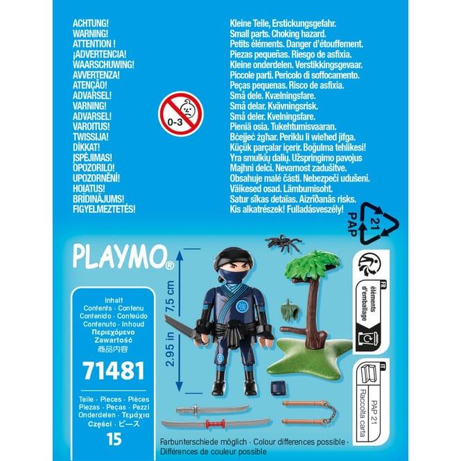 Actual product image Playmobil 71481 Ninja with equipment (71481, Playmobil Special Plus)