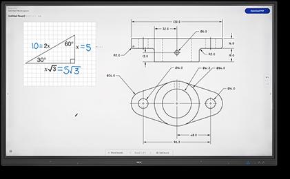 Immagine prodotto NEC MultiSync® CB751Q (3840 x 2160 pixel, 75")