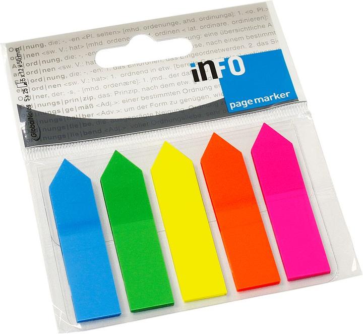 Immagine prodotto INFO Strisce adesive Segnapagina (12 x 50 mm)