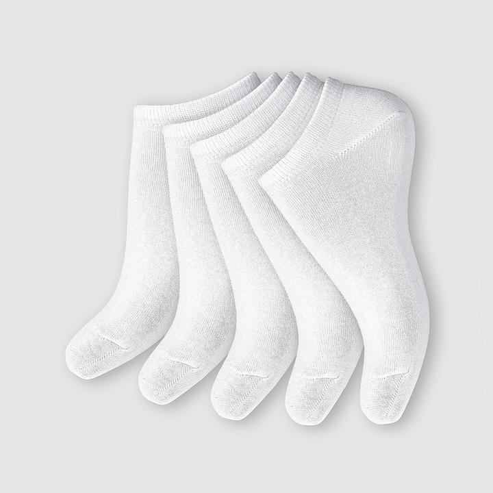 Image du produit La Redoute Collections Lot de 5 chaussettes courtes (Pack de 5, 35, 37)