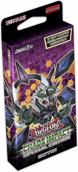 Produktbild Yu-Gi-Oh Sammelkarten. Chaos Impact SE (Deutsch, Booster Pack)