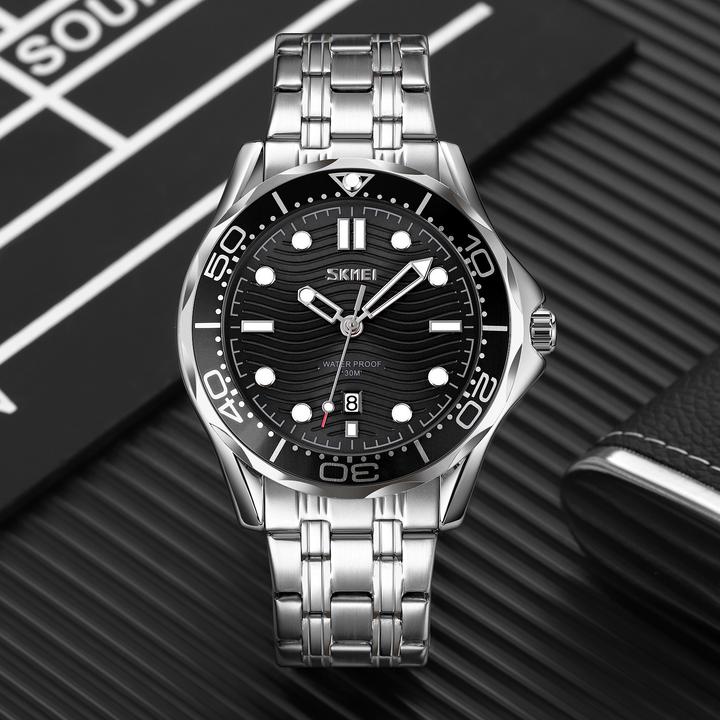 Produktbild Skmei 9276SISIBK Herrenuhr + BOX