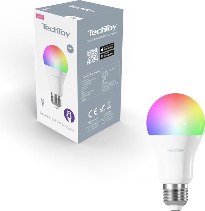 Produktbild Tesla TechToy (E27, 9 W, 806 lm, 1 x, F)