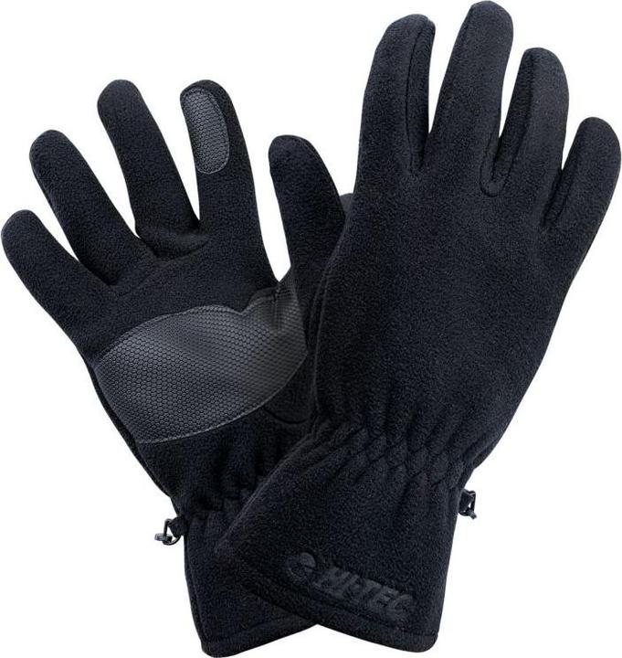 Actual product image Hi-Tec Bage black and grey gloves s. L (L, XL)
