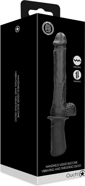 Produktbild Ouch! Hand Held Liquid Silicone Vibrating and Thrusting