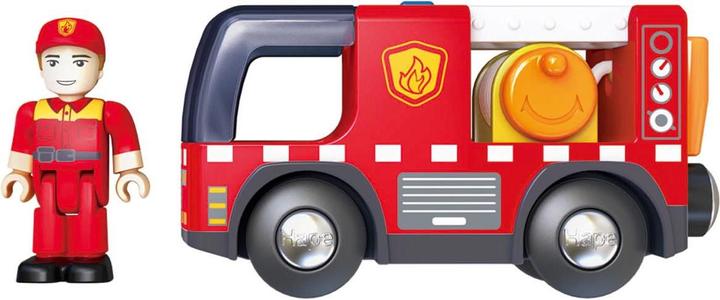 Image du produit Hape Véhicule de pompiers avec sirène