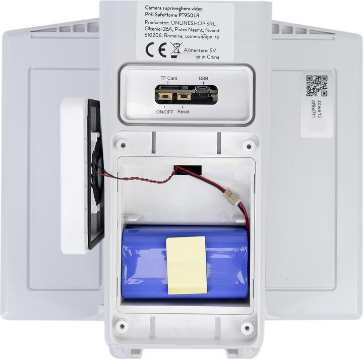 Produktbild PNI SafeHome PT950LR 1080P 2MP-Videoüberwachungskamera mit 6-W-Solarpanel, WLAN, Akku, Steuerung übe