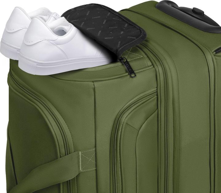 Produktbild Redolz Duffle Essentials 2 Rollen Reisetasche 55 cm mit Dehnfalte (43 l)