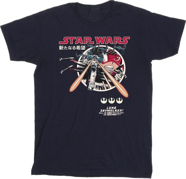 Star Wars Classic Luke Manga TShirt (XL)