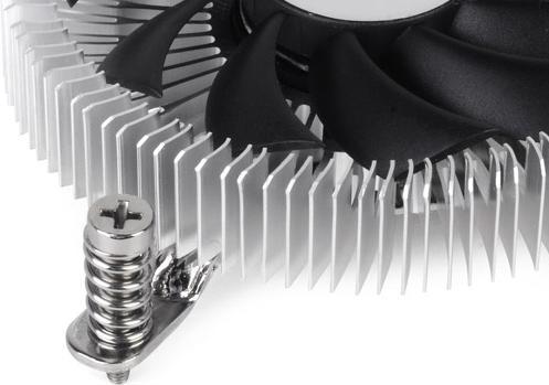 Actual product image Silverstone Nitrogon SST-NT07-115X Low Profile CPU Cooler (23 mm)