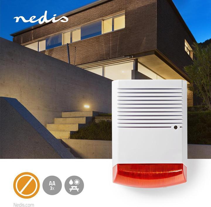 Produktbild Nedis Dummy Sicherheitssirene