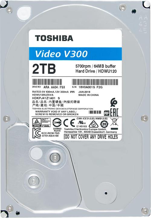 Image du produit Toshiba V300 (2 To, 3.5")