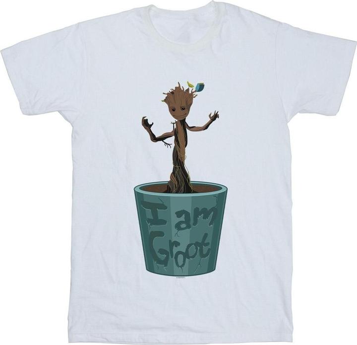 Immagine prodotto Guardians Of The Galaxy Groot Flower Pot Maglietta Ragazzi (140, 146)