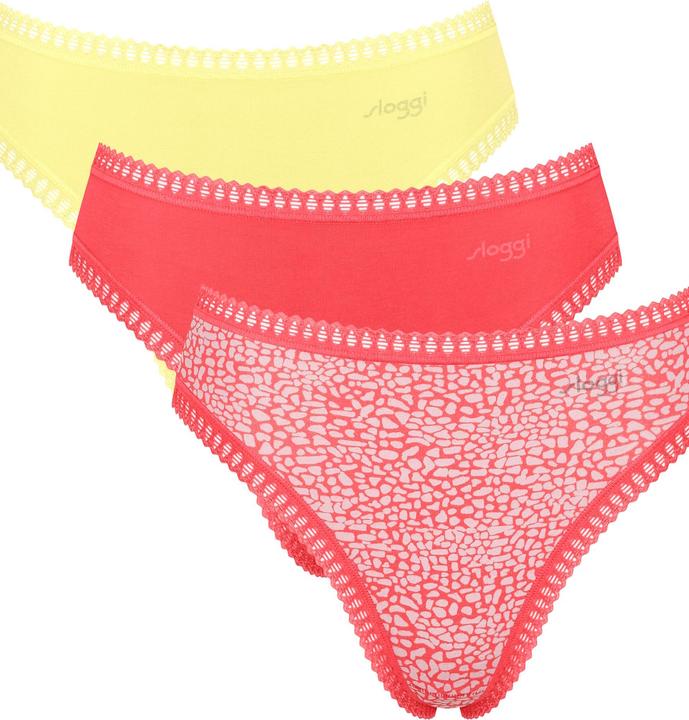 Produktbild Sloggi Brief GO CRUSH Damenslip 3er Pack (L, 3er Pack)