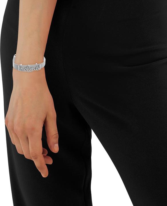 Produktbild Heideman Mesh Armband Believe poliert (100% Edelstahl)
