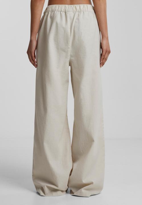 Actual product image Urban Classics Ladies Linen Mixed Wide Pants - 161183 (4XL)
