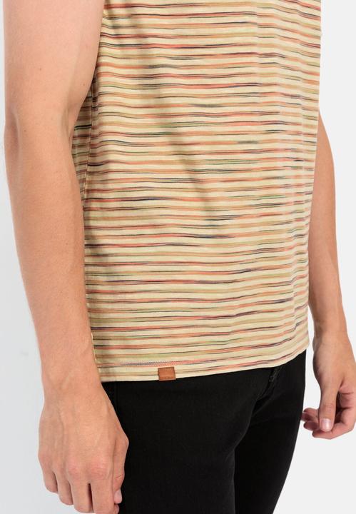 Image du produit Camel Active Polo en jersey à rayures multicolores (M)