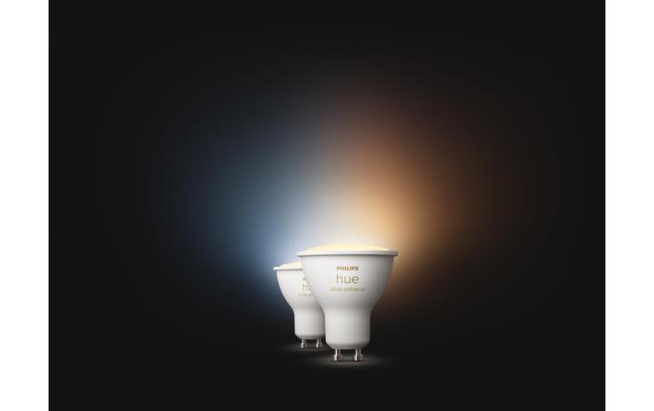 Productafbeelding Philips Hue Hue White Ambiance BT (GU10, 5 W, 350 lm, 2 x, G)