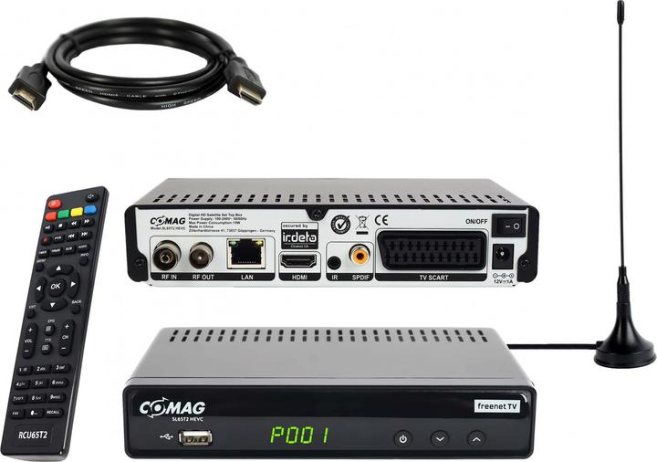 Immagine prodotto Comag DVB-T2 Home Bundle con antenna passiva (DVB-T2)