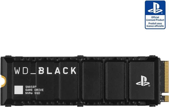 Image du produit WD Black SN850P with Heatsink for PS5 (8000 Go, M.2 2280)
