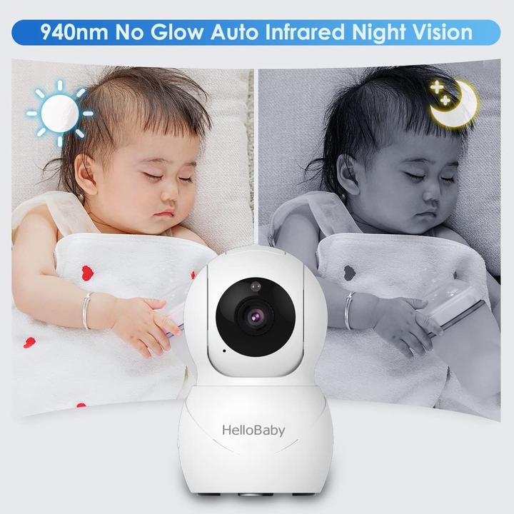 Produktbild HelloBaby HB66 pro (Babyphone mit Kamera, 300 m)