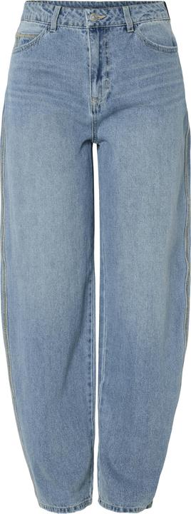 Pieces PCSISSEL HW Barrel Fit Jeans (28)