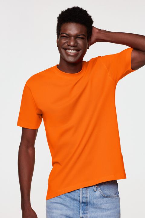 Actual product image Hakro Men's T-Shirt "Heavy" 293 red size M (M)