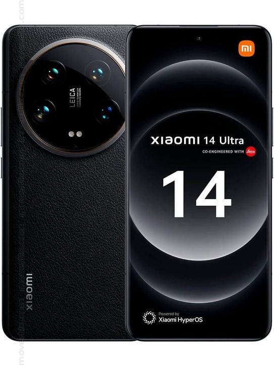 Produktbild Xiaomi 14 Ultra (512 GB, Black, 264.96", Dual SIM, 50 Mpx, 5G)