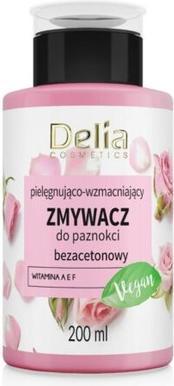 Delia Cosmetics Cosmetics Vege Nail Polish Remover Acetone-Free Strengthening and Care 200ml