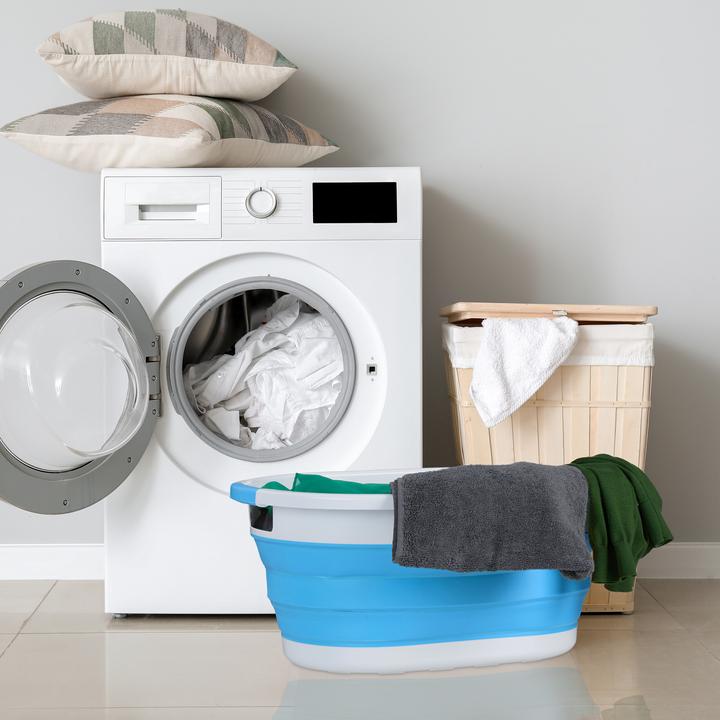 Actual product image Relaxdays laundry hamper (36 l)