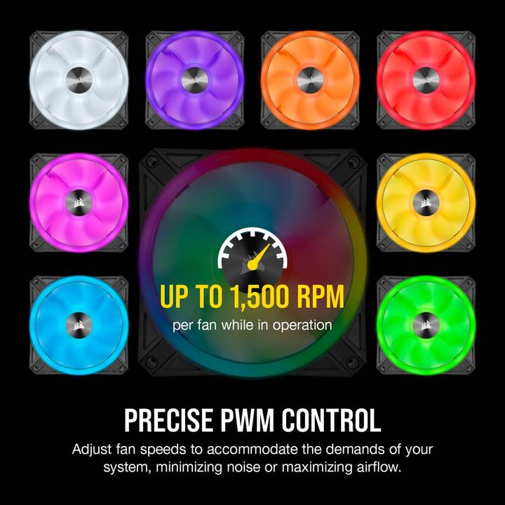 Produktbild Corsair iCUE QL120 RGB (120 mm, 1 x)
