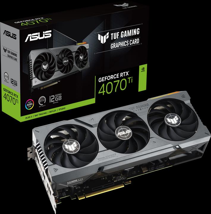 Actual product image ASUS TUF Gaming GeForce RTX 4070 Ti (12 GB)
