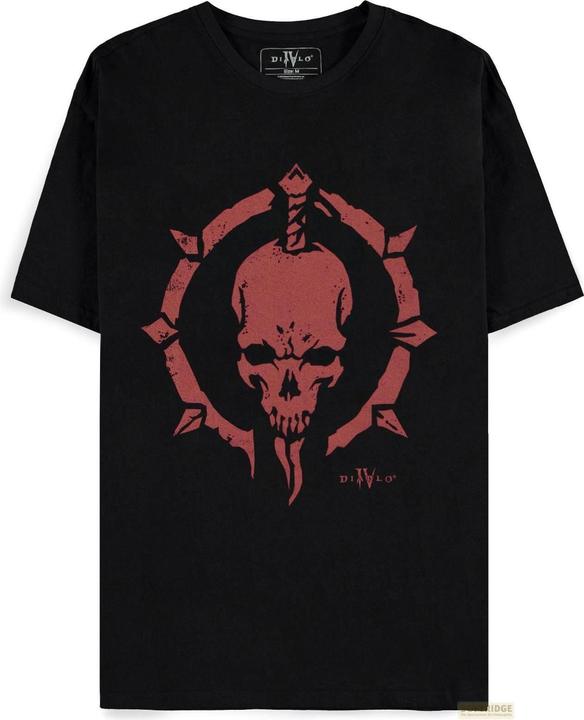 Difuzed Diablo IV - Necro skull Men's Short Sleeved T-shirt - M (M)